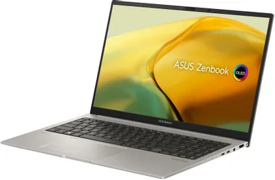 Ноутбук ASUS Zenbook 15/ UM3504DA-MA251/ R7-7735U/ 15.6 OLED 400nits/ AMD Radeon/ 16GB/ 1TB/ DOS/ noODD/ Basalt Grey