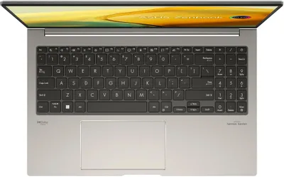 Ноутбук ASUS Zenbook 15/ UM3504DA-MA251/ R7-7735U/ 15.6 OLED 400nits/ AMD Radeon/ 16GB/ 1TB/ DOS/ noODD/ Basalt Grey