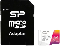 Карта памяти 64GB SILICON POWER Elite microSDHC/SDXC 
