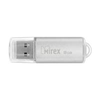 Флешка 8GB USB Flash Mirex UNIT (Серебряный) 13600-FMUUSI08