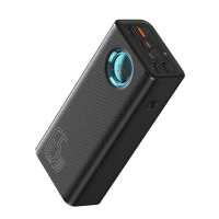 Внешний аккумулятор Baseus Amblight Digital Display Fast Charge Power Bank 65W 26800mAh (черный)