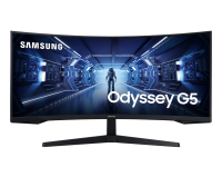 Монитор Samsung LC34G55TWWIXCI (34", 3440x1440, VA, 165 Гц, HDMI+DP, изогнутый)