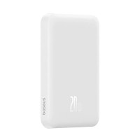  Внешний аккумулятор Baseus Magnetic Mini Wireless Fast Charge Power Bank 20W 5000mAh (белый)