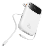 Внешний аккумулятор Baseus QPow 2 20000mAh (30W, белый)