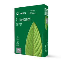 Бумага ИЛИМ Стандарт А4, 80г/м, 500л, класс С