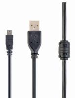 Кабель Cablexpert  USB 2.0 Type-A/miniUSB 2.0 CCF-USB2-AM5P-6 (1.8 м, черный)