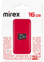 Карта памяти Mirex 16GB microSDHC 13612-MCSUHS16