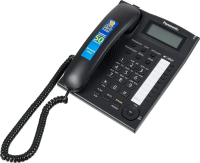 Телефон Panasonic KX-TS2388RUB (черный)