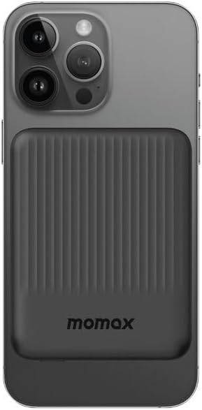 Портативное зарядное устройство Momax Q.MAG Minimal IP122 5000mAh (Type-C, 15W, черный)