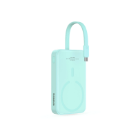 Внешний аккумулятор Baseus Magnetic Fast Charge Power Bank Type-C Edition 30W 10000mAh (мятный)