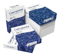 Бумага Снегурочка A4, 500л, класс С (5 пачек в коробке)