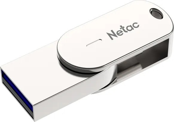Флешка 32GB USB / TypeC FlashDrive Netac U785С