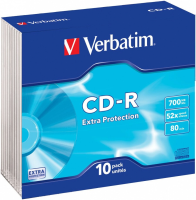 Набор дисков CD-R Verbatim 700Mb 52x 43415 (10 шт.)