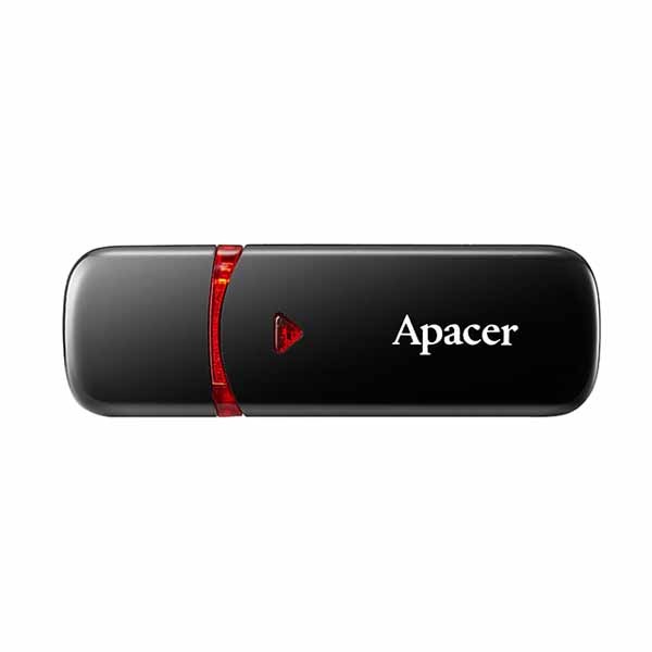 Флешка 32GB Apacer AH333 USB 2.0 AP32GAH333B-1 (черный)