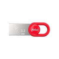 Флешка 128GB USB 3.2 FlashDrive Netac UM2, красная