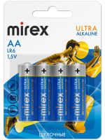 Батарейки Mirex AA LR6 Ultra Alkaline 23702-LR6-E4 (4 шт)