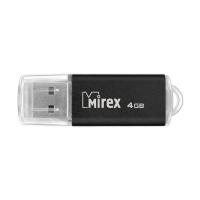 Флешка 4GB USB Flash Mirex UNIT (Черный) 13600-FMUUND04