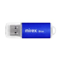 Флешка 8GB Mirex Unit Aqua USB 2.0 13600-FMUAQU08 (синий)
