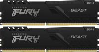 Оперативная память Kingston 32GB FURY Beast DDR4 KF432C16BB1K2/32WP (3200МГц, XMP)