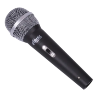 Проводной микрофон Ritmix RDM-150 (черный)