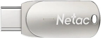 Флешка Netac U785C 32GB USB 3.2+TypeC NT03U785C-032G-32PN (серебристый)