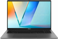 Ноутбук ASUS Vivobook S16/ S3607CA-SH104/ U5-225H/ 16 FHD (1920 x 1200) OLED 16:10 300nits/ UMA/ 16GB/ 1TB/ DOS/ мышь + рюкзак/ Matte Gray