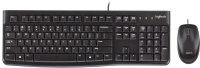 Клавиатура + мышь Logitech MK120 (черный)