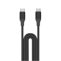 Кабель Momax 1-Link Flow CC X DC23D (Type-C, 1.2м, черный)