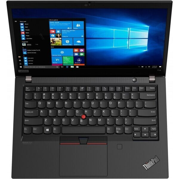 Ноутбук Lenovo ThinkPad T14 Gen 2 (20XK007CMH) 14" FHD IPS 300N/Ryzen 5 PRO 5650/8GB/SSD256GB/AMD Radeon/Fingerprint/Backlit/Win10Pro/Black