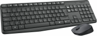 Беспроводная клавиатура + мышь Logitech MK235 920-007949 (черный)