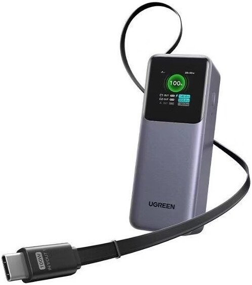 Внешний аккумулятор Ugreen PB726 20000mAh (серый)