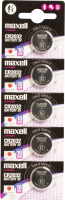 Батарейка Maxell CR2032 5 шт. 18586300