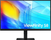 Монитор Samsung ViewFinity S8 S80D UHD LS27D800EAIXCI (27", 3840x2160, IPS, 60 Гц, HDMI+DP, портретный режим)