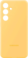 Чехол-накладка Silicone Case S24 (желтый)