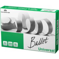 Бумага Ballet Universal A4, 80 г/м2, 500л, класс С