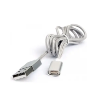Кабель USB Type-A Cablexpert CC-USB2-AMMg-1M (USB 2.0, 1м, белый, магнитный коннектор)