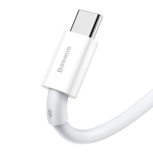 Кабель Baseus Superior Series Fast Charging USB to Type-C, 66W, 1 м, белый