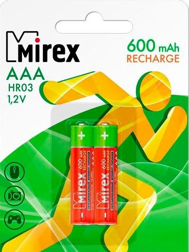 Аккумулятор Mirex 23702-HR03-06-E2