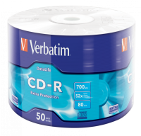 Набор дисков CD-R Verbatim DataLife Extra Protection 700Mb 52x (50 шт)