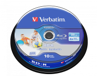 BD-R диск Verbatim 25Gb 6x 43804 (10 шт.)