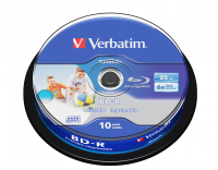 Набор дисков BD-R Verbatim DataLife 25Gb 6x (10 шт)