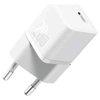 Сетевое зарядное Baseus GaN5 Fast Charger Mini 1C 20W CCGN050102 (белый)