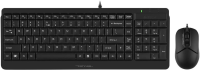 Офисный набор A4Tech Fstyler F1512 (черный)