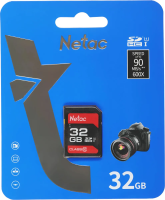 Карта памяти Netac 32GB P600 SDHC NT02P600STN-032G-R