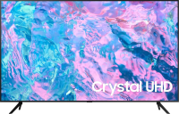 Телевизор Samsung Crystal UHD 4K CU7100 (65", 3840x2160 (4K UHD), VA, Smart TV (Samsung Tizen), Wi-Fi, Bluetooth, черный)