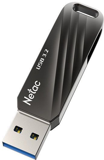Флешка 256GB USB 3.0+TypeC FlashDrive Netac US11