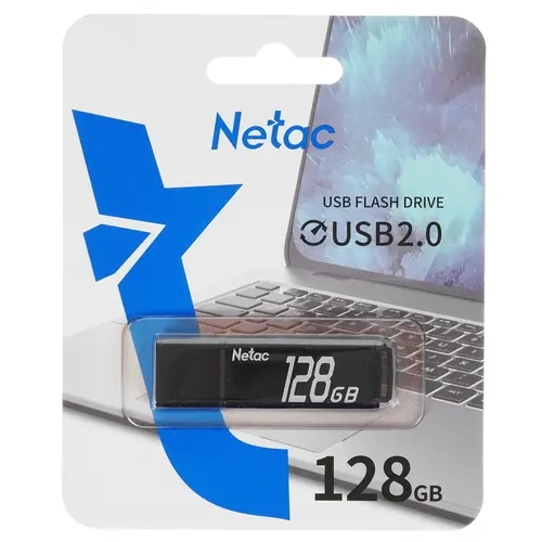 Флешка 128GB USB FlashDrive Netac U351 алюминиевый сплав