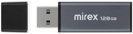 Флешка Mirex Stiff Gray 128GB 13600-FMUST128