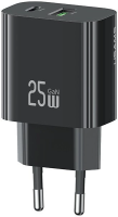 Сетевое зарядное Usams CC315 T65 25W (черный)
