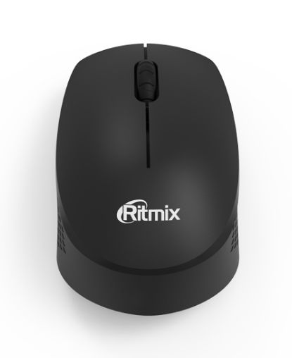 Мышь беспроводная Ritmix RMW-502, оптическая, 1 200 dpi (черный)